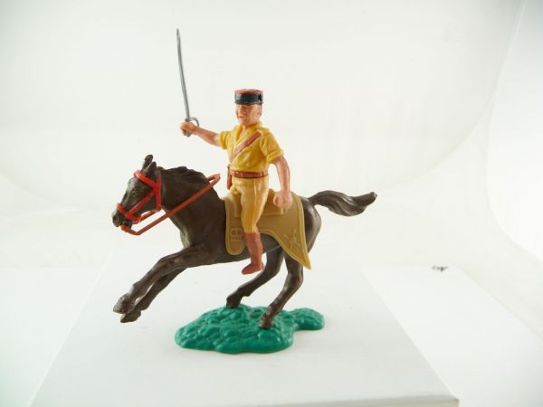 Timpo Toys Foreign Legion, officer with sabre on horseback