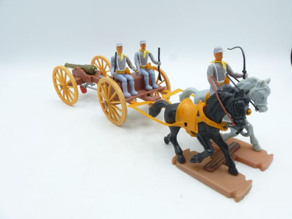 Plasty Southern gun carriage - complete, top condition