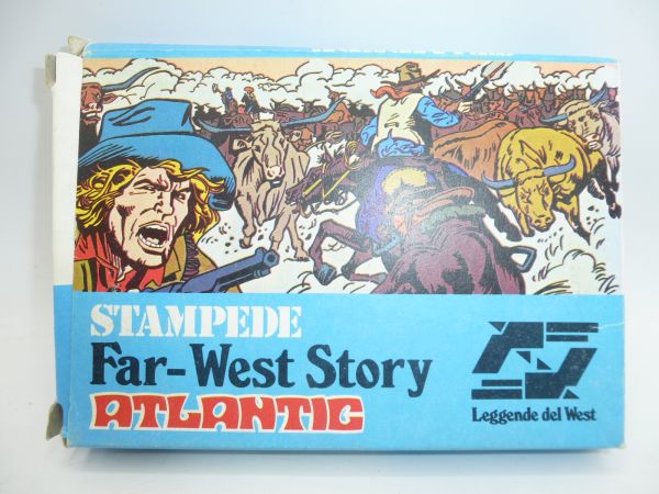 Atlantic 1:72 Far West Story: Stampede, No. 1013 - orig. packaging, on cast
