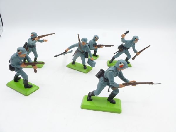 Britains Deetail Gruppe deutsche Soldaten 1. Version (6 Figuren)