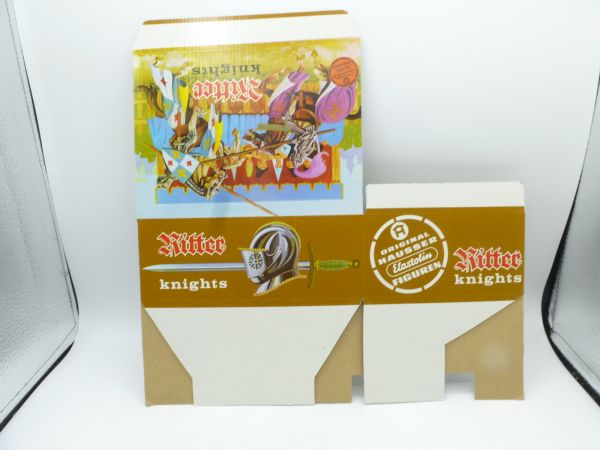 Elastolin Bulk box for 5,4 cm knights - unbuilt, new from production