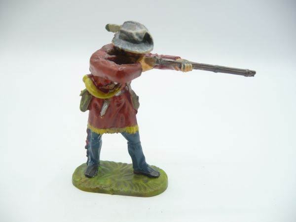 Modification 7 cm Trapper standing firing - collector's painting