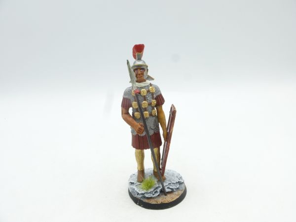 Modification 7 cm Roman legionnaire standing with spear + shield