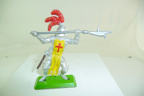Britains Deetail Knight jabbing with spear
