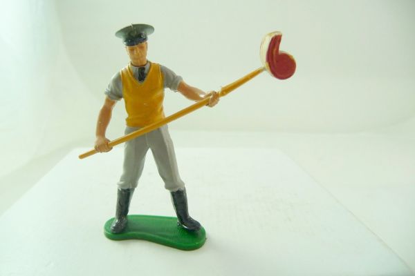 Britains Swoppets Zookeeper with meat skewer - brand new