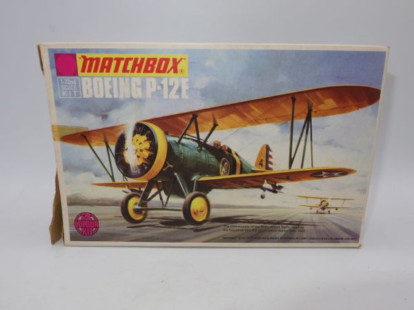 Matchbox Boeing P-12E, PK3 - orig. packaging, on cast