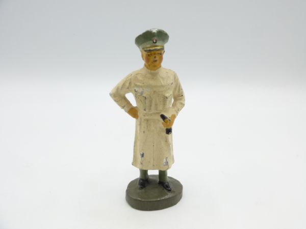 Elastolin Composition Military doctor (original figure) - good condition appropriate to age, see photos