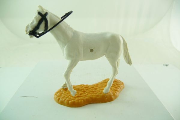Timpo Toys White horse walking - condition see photos