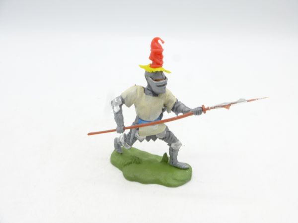 Britains Swoppets Knight advancing with lance - brand new
