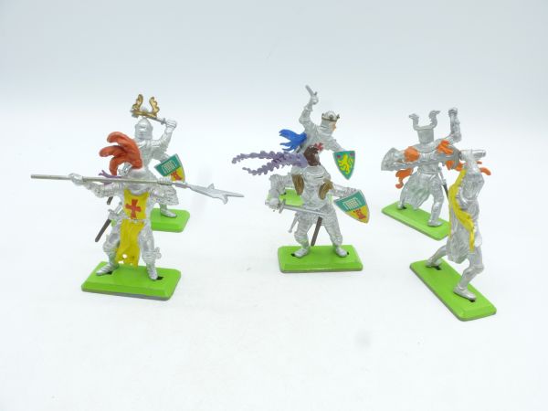 Britains Deetail Set of knights 1st version (6 figures)
