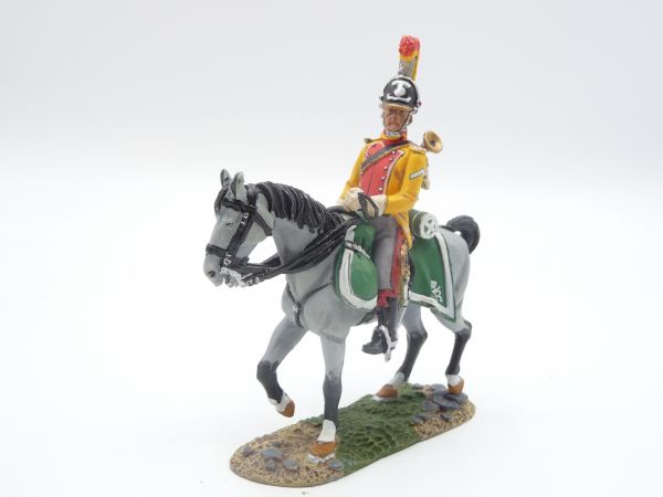 del Prado Trooper, Württemberg hunter on horseback king 1805