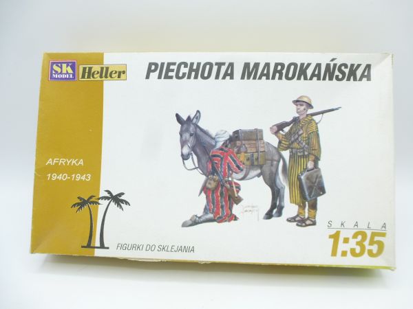 Heller 1:35 / SK Model: Afryka 1940-1943 Piechota Marokanska