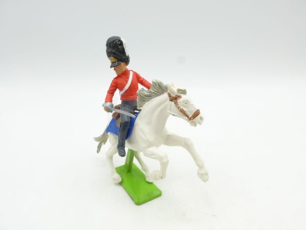 Britains Deetail Waterloo: horseman (English), holding sabre sideways