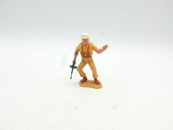Timpo Toys Foreign Legion: soldier with MP, saluting