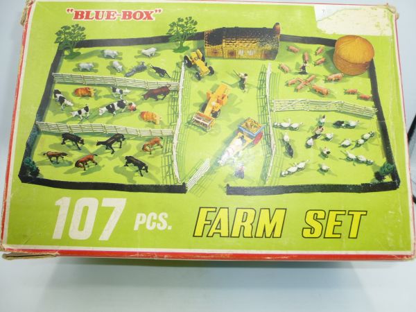 Seltenes Blue Box Farm Set, Nr. 6050 - OVP