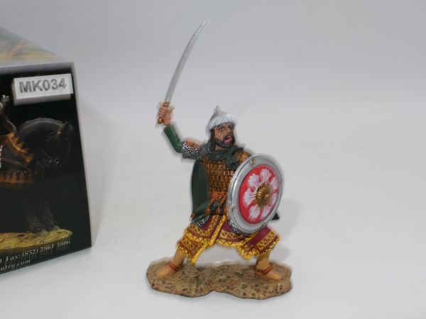 King & Country Medieval Knights / Saracens: Saracen attacking, No. MK 034